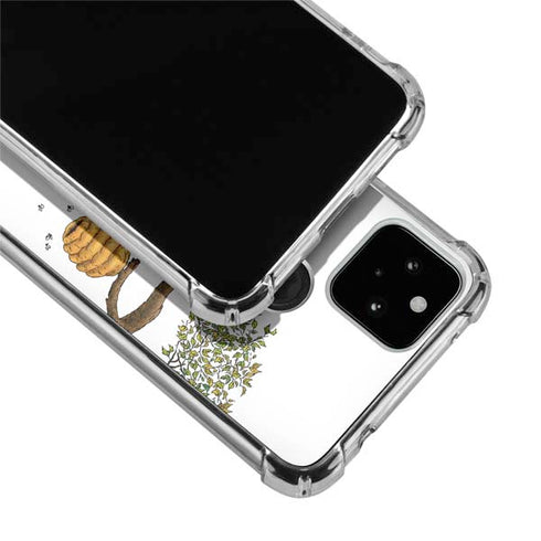 Disney Winnie the Pooh Honey Hive Google Pixel 5 Clear Case